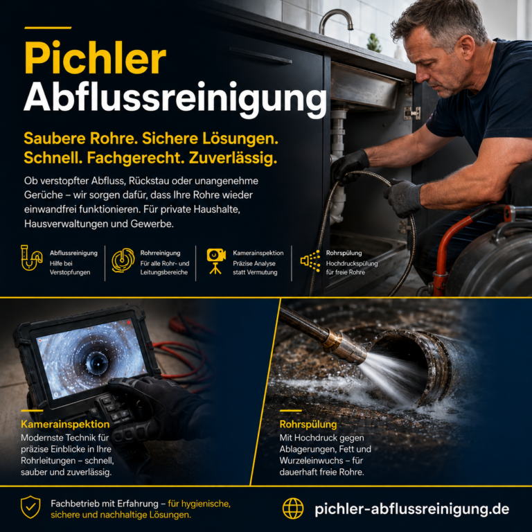 Abflussproblemen